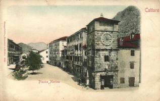 Kotor, Cattaro; Piazza Marina (Rb)
