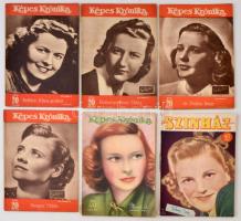 Képes Krónika és a Film Színház Irodalom újság összesen 5 száma az 1930-as évekből