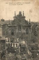 Cambrai, Le Seminaire / seminary after the war, ruins (EB)