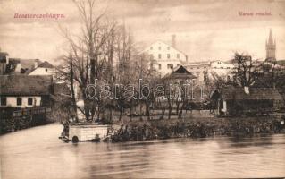 Besztercebánya, Banská Bystrica; Garam részlet, Walther Adolf és társai kiadása / riverside