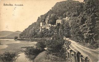 Vágsziklás, Szkalka-Benedek; apátság / abbey