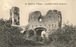 Nagysáros, Velky Saris; II. Rákóczi Ferenc kastélya, kiadja Holénia Béla / castle