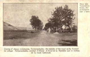 Tornanádaska, Trianoni határ, irredenta propaganda / new border (EB)