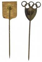 2db-os olimpiai jelvény tétel T:2
2pcs of olympic badges C:XF