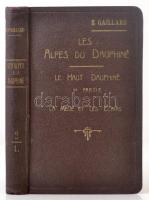 Gaillard, Émile: Les Alpes du Dauphiné. 2. köt.: Le haut Dauphiné. 1. rész: La Meije et lees Ecrins (du Singal de Pied-Montet au Col de la Temple). Chambéry, 1929, M. Dardel. Térképmellékletekkel. Kissé kopott vászonkötésben, egyébként jó állapotban.