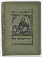 Gmelch, Joseph: Der Glossglockner. Stuttgart - Lipcse, 1906, Deutsche Verlags-Anstalt (Alpine Gipfelführer 8.). Szövegközti térképekkel, fekete-fehér fényképekkel. Kopott vászonkötésben, egyébként jó állapotban.