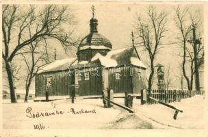 Plotycha, Plotycza; Greek Catholic wooden church in 1915