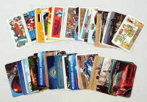 1972-2006 55 db járművekkel, közlekedéssel, balesettel kapcsolatos kártyanaptár