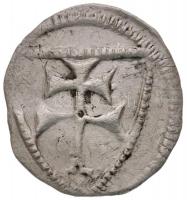 1290-1301. Denár Ag "III. András" (0,34g) T:1- felületi karc R! / 
Hungary 1290-1301. Den...