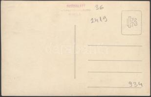 cca 1940-60 Miskolc, Rosenblatt fotólap, 8x14cm