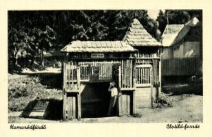 Homoródfürdő, Baile Homorod; Clotild-forrás / fountain