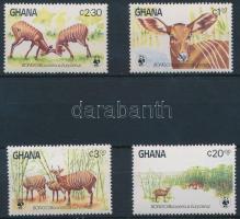 WWF Antelope set + 4 FDC WWF: Antilop sor + 4 FDC