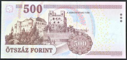 2010. 500Ft "EC" a tervező, Vagyóczky Károly aláírásával T:I