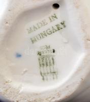 Zsolnay Julius Caesar (tervező: Török János), kézzel festett, jelzett ("Török", ill. Zsoln...