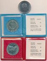 1980. 100Ft Ni "Szovjet-magyar közös űrrepülés" + 1983. 100Ft alpakka "Czóbel Béla&qu...