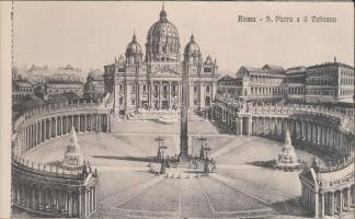 Rome, Roma; postcard booklet with 20 black & white town view postcards, damaged cover