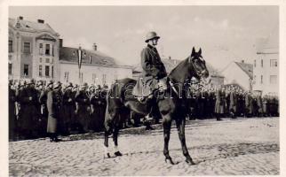 Léva Einmarsch Foto AK So Stpl