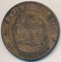 Franciaország / Második Császárság 1854A 10c Br "III. Napóleon" T:2-
France / Second Empi...