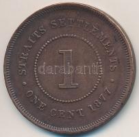 Straits Settlements / Brit gyarmat 1877. 1c Cu "Viktória" T:2-
Straits Settlements / Brit...