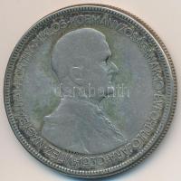 1930. 5P Ag Horthy jobbra T:3 patina Adamo P8