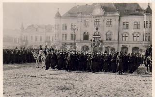 Léva Einmarsch Foto AK Sstpl