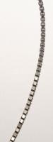 Ezüst, rövidíthető, venezianer nyaklánc, Ag., nettó:2,6gr., jelzett,  46,5cm / Silver necklace, Ag, ...