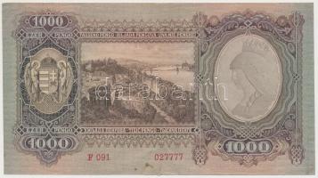 1943. 1000P T:III kis szakadás