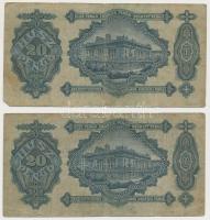 1930. 20P (5x) T:III,III-