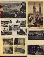 57 háború előtti magyar + 14 régi külföldi lap + kevés vegyes modern