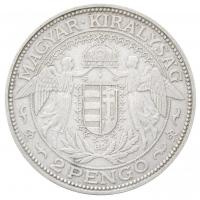 1935. 2P Ag "Madonna" (9,98g) T:2- /
Hungary 1935. 2 Pengő Ag "Madonna" (9,98g)...