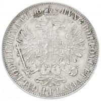 1858E 1Fl Ag "Ferenc József" (12,38g) T:2 ph. / Hungary 1858E 1 Florint Ag "Franz Jos...