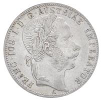 Ausztria 1871A 1Fl Ag "Ferenc József" (12,34g) T:2 / Austria 1871A 1 Florin Ag "Franz Joseph" (12,34g) C:XF Krause KM#2221