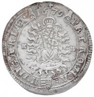 1679K-B 15kr Ag "I. Lipót" Körmöcbánya (6,08g) T:1-,2 kis patina /
Hungary 1679K-B 15 Kre...