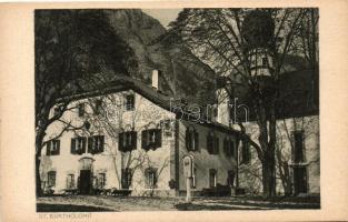 12 db RÉGI használatlan képeslap; német, osztrák és svájci hegyi tavak / 12 old unused postcards; Ge...