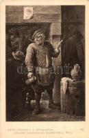 9 db RÉGI motívumlap; művész, vallás, hölgyek / 9 old motive cards; art, religion, ladies