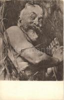 9 db RÉGI motívumlap; művész, vallás, hölgyek / 9 old motive cards; art, religion, ladies