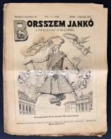 Borsszem Jankó. 919. (34.) szám. Athenaeum, Budapest, 1885. Állapot: Közepes.