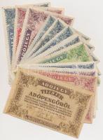 1946. 12db-os adópengő bankjegy tétel T:III,III-