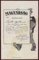 1931 Magyarország rejtvényjutalom kisárőlevél (foltos)