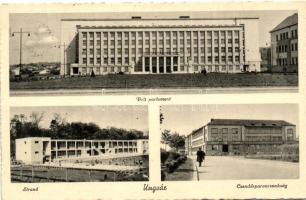 Ungvár, Volt Parlament, strand, csendőrparancsnokság / multi-view with gendarmery office