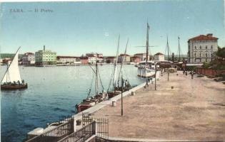Zadar, Zara; Porto, Verlag A. Gilardi & Figlio / quay (fl)