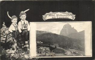 Langkofel, Hotel Wolkenstein, folklore (EK)