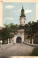 Nyitra, Nitra; Püspöki vár kapubejárata / Archbishop's Castle entrance (EK)