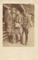 Első világháborús K.u.K. katonák gázmaszkkal / WWI K.u.K. soldiers with gas mask, photo