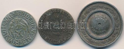 3db-os emlékérem tétel, benne "Hammerschmiede Deutschlands Rohnauer Hammer", "Louis X...