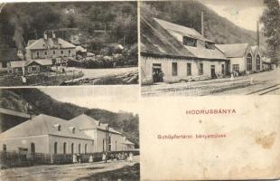 Hodrusbánya, Banska Hodrusa; Schöpfertárói bányaművek, kiadja Brámer József / mines (EK)