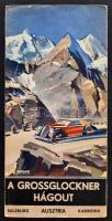 cca 1930 Salzburg, Karinthia turisztikai kiadvány magyar nyelven, kihajthatós, 24x66cm