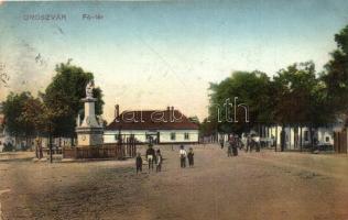 Oroszvár, Karlburg, Rusovce; Fő tér / main square (b)