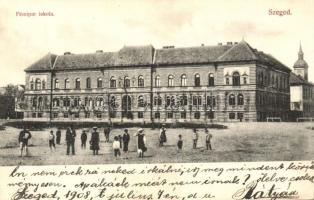 Szeged, Fémipar iskola, kiadja Grünwald Hermann