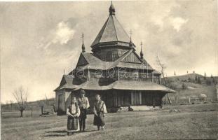 Kőrösmező, Jasina-Plytovatyj; fatemplom / wooden church